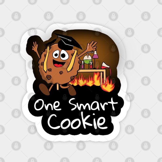 One Smart Cookie Funny Graduation T-Shirt Sticker by NerdShizzle